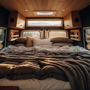 Où poser une banquette-lit sans rogner sur la largeur du camping-car